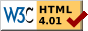 HTML 4.01 Validation
